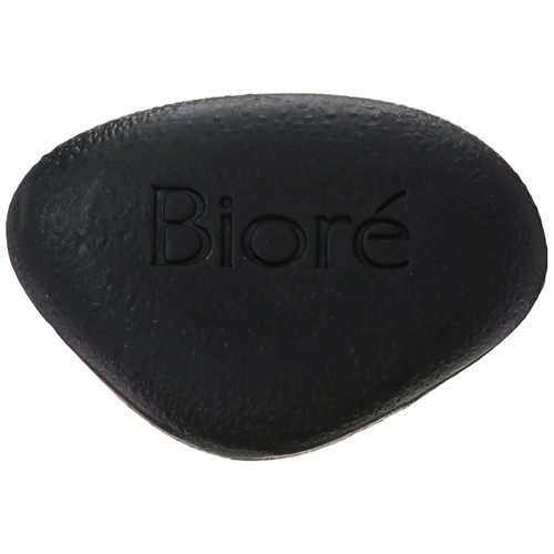  Biore Pore Penetrating Charcoal Bar, Daily Face Wash, Naturally Purifies Pores, Dermatologist Tested, Gently Exfoliates, Vegan Friendly, Cruelty Free, Paraben Free, 1 Count