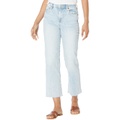 Blank NYC The Baxter Ribcage Straight Leg Light Wash Five-Pocket Jeans in Wash Back Off