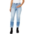 Blank NYC The Madison High-Rise Crop Denim in Side Lines