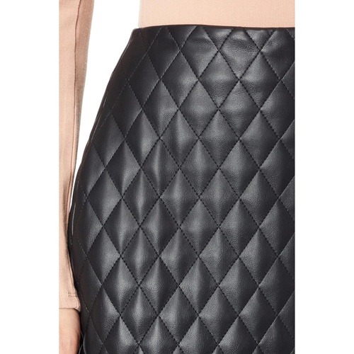  Blank NYC High-Rise Quilted Skirt