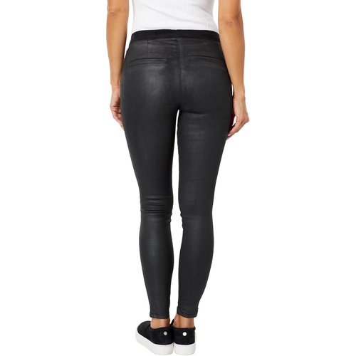  Blank NYC Coated Denim Pull-On Pants with Zipper Detail in Spartacus