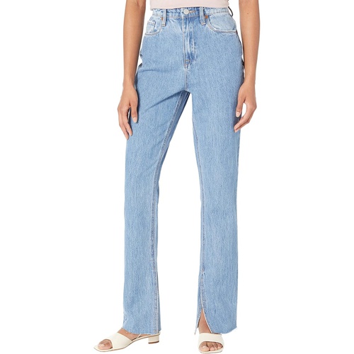  Blank NYC Cooper Straight Leg Jeans with Inseam Slit in Not Having It