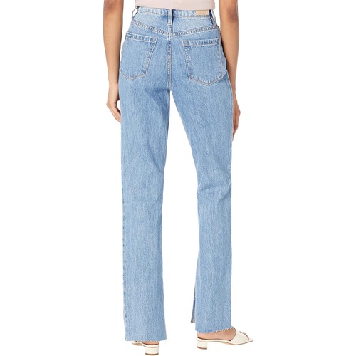  Blank NYC Cooper Straight Leg Jeans with Inseam Slit in Not Having It