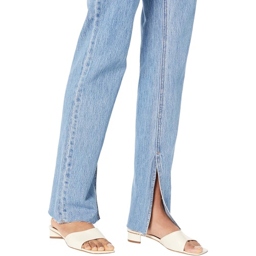  Blank NYC Cooper Straight Leg Jeans with Inseam Slit in Not Having It