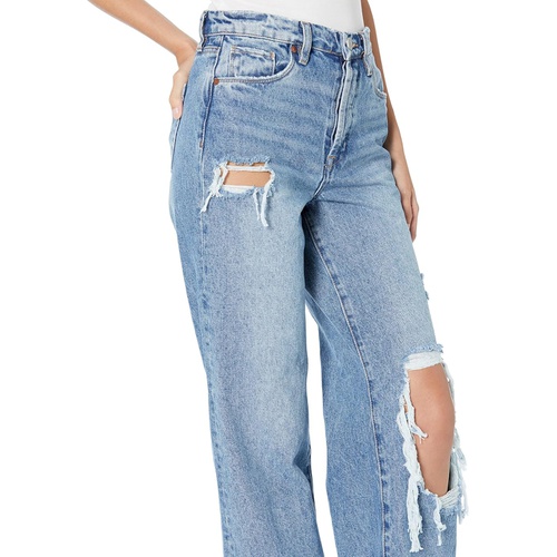  Blank NYC The Franklin Wide Leg Longer Inseam Jeans in Cruise Control