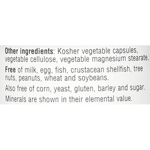  Bluebonnet Nutrition Chelated Iron 18 mg - non-constipating Iron - Soy-Free, Gluten-Free, Non-GMO, Kosher Certified, Dairy-Free, Vegan - 90 Vegetable Capsules, 90 Servings