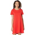 Bobeau Short Sleeve Cotton T-Shirt Dress