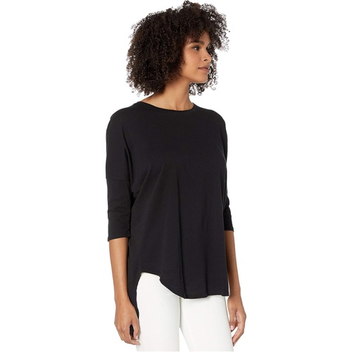  Bobi Los Angeles 3/4 Sleeve Drop Shoulder Top in Lightweight Jersey