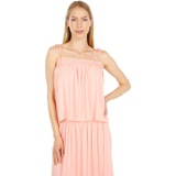 bobi Los Angeles Beach Crepe Tie Shoulder Top