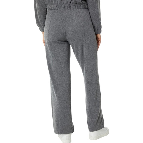  bobi Los Angeles Center Seam Sweatpants in Cozy Heather Knit