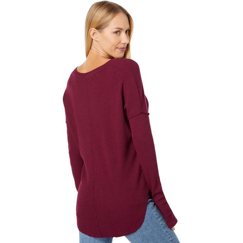  bobi Los Angeles Drop Shoulder V-Neck Tee