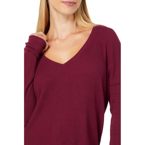  bobi Los Angeles Drop Shoulder V-Neck Tee