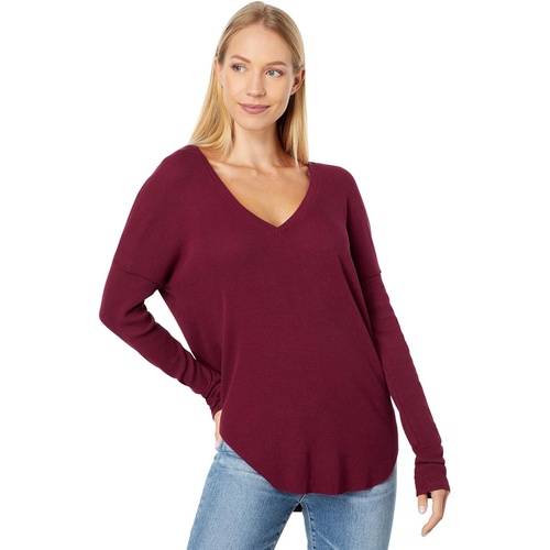  bobi Los Angeles Drop Shoulder V-Neck Tee