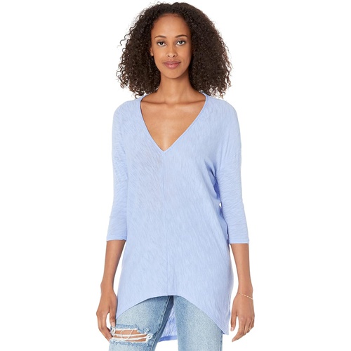  bobi Los Angeles Cotton Slub Center Seam Drop Shoulder Tee