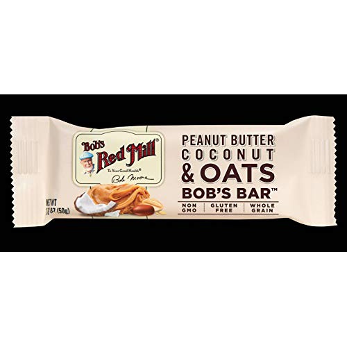  Bobs Red Mill Peanut Butter Coconut & Oats Bobs Bar, 12 Count