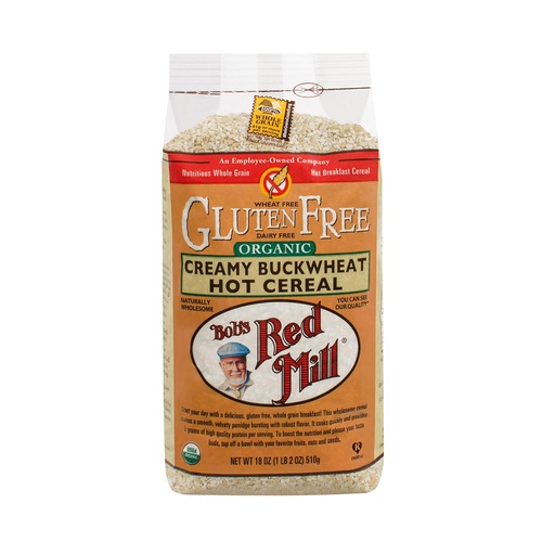  Bobs Red Mill Org Whole Grain Creamy Buckwheat Hot Cereal, 18 Ounce