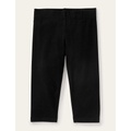 Boden Plain Cropped Leggings - Black