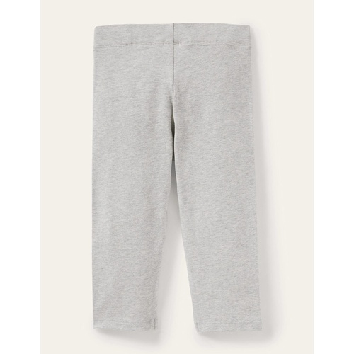 보덴 Boden Plain Cropped Leggings - Grey Marl