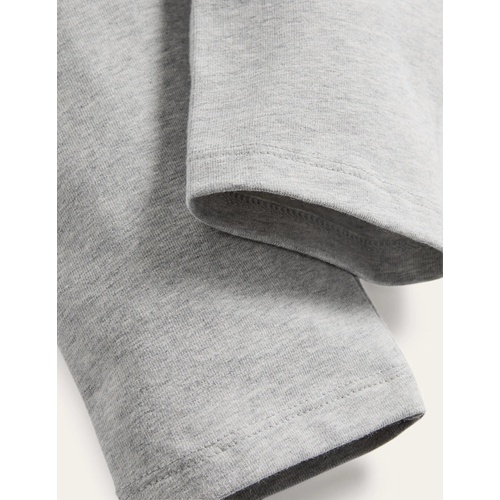 보덴 Boden Plain Cropped Leggings - Grey Marl