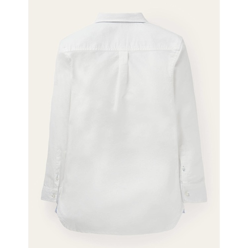 보덴 Boden Oxford Shirt - White Oxford