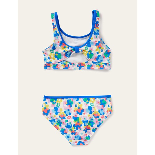보덴 Boden Floral Print Twist Back Bikini Set - Multi Happy Ditsy Floral