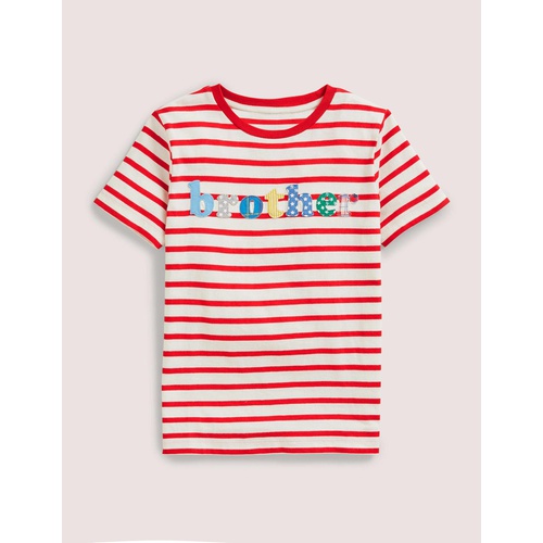 보덴 Boden Brother T-shirt - Rockabilly Red