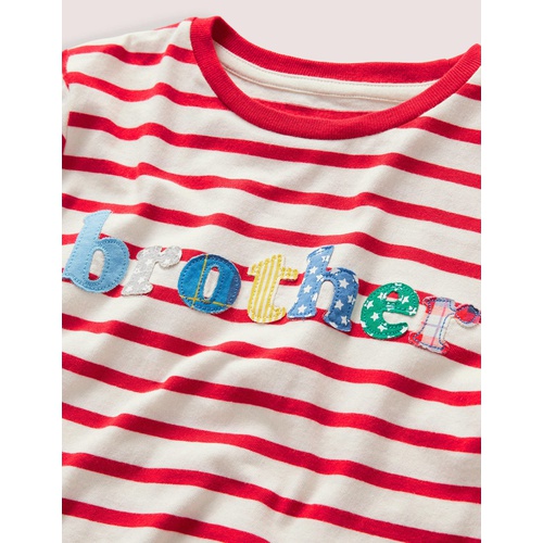 보덴 Boden Brother T-shirt - Rockabilly Red