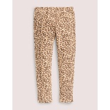 Boden Cord Leggings - Leopard Print