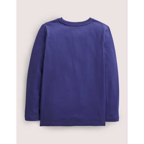 보덴 Boden Bonfire Party T-shirt - Starboard Blue Animals