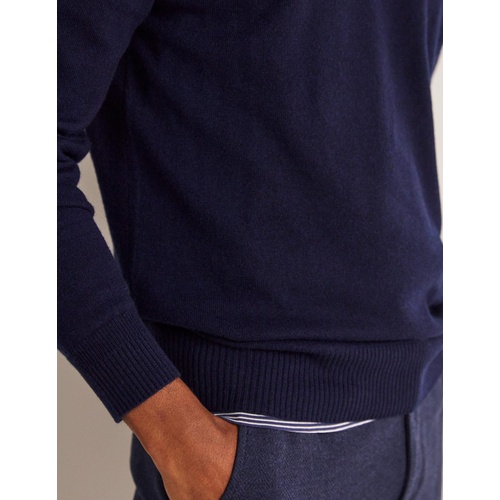 보덴 Boden Cashmere V-neck - Navy