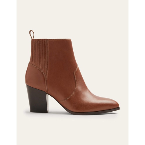 보덴 Boden Western Ankle Boot - Tan