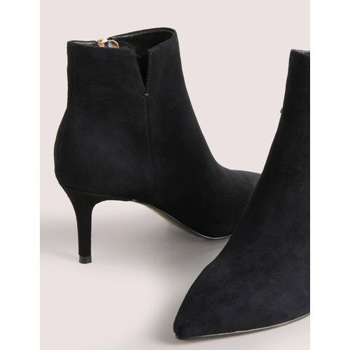 보덴 Boden Suede Ankle Boots - Black