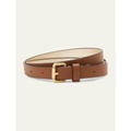 Boden Skinny Buckle Belt - Tan