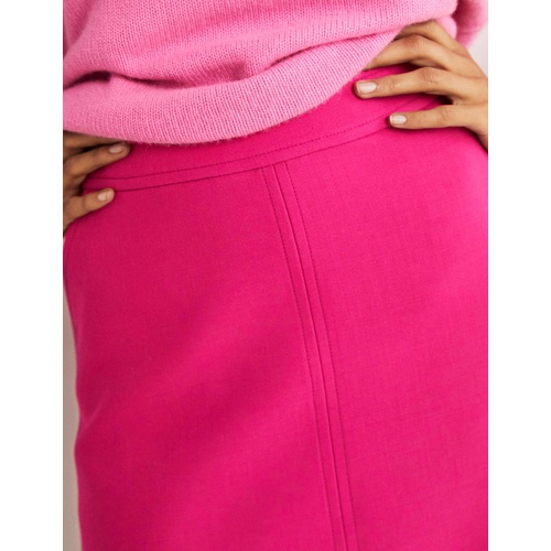 보덴 Boden A-line Wool Blend Mini Skirt - Pink