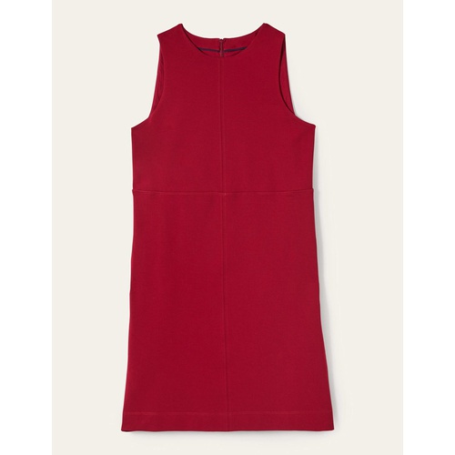 보덴 Boden Jersey Mini Shift Dress - Russet Red