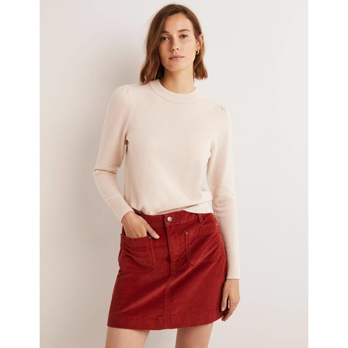 보덴 Boden Cashmere Puff Shoulder Sweater - Rope