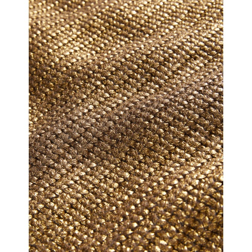 보덴 Boden Ribbed Gold Sweater - Gold Foil
