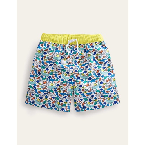 보덴 Boden Swim Shorts - Multi Sealife