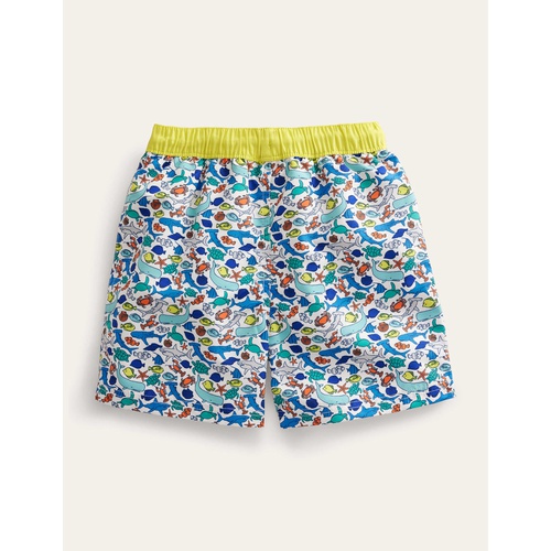 보덴 Boden Swim Shorts - Multi Sealife