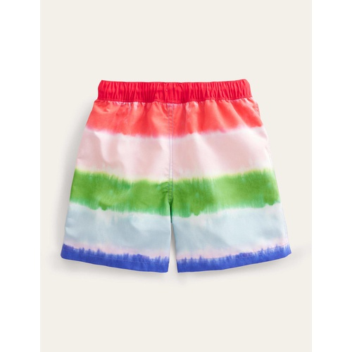 보덴 Boden Swim Shorts - Boto Pink and Jam Tie Dye