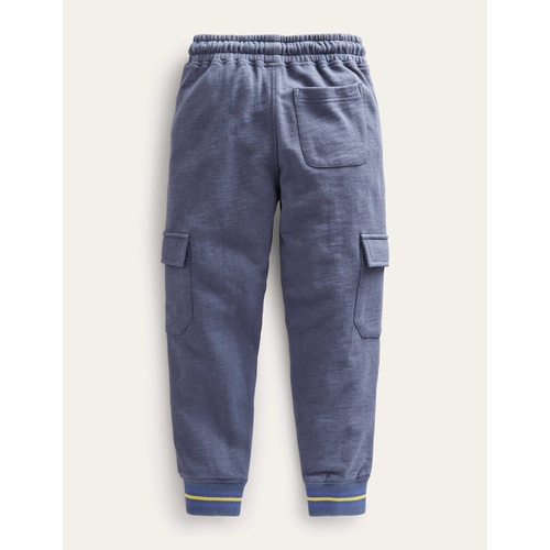 보덴 Boden Slub Cargo Joggers - Robot Blue