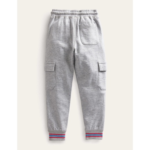 보덴 Boden Slub Cargo Joggers - Grey Marl