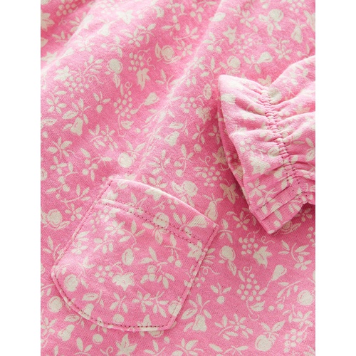 보덴 Boden Double Sided Jersey Dress - Formica Pink Orchard