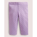 Boden Cosy Leggings - Lilac Pin Spot