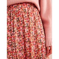 Boden Ruffle Crinkle Maxi Skirt - Multi, Painterly Floret