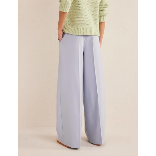 보덴 Boden High Rise Wide Leg Pants - BLUE BLIZZARD