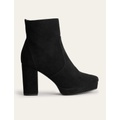 Boden Platform Ankle Boot - Black