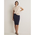 Boden Hampshire Ponte Skirt - Navy