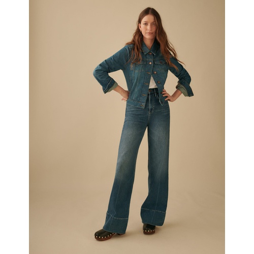 보덴 Boden Full Length Straight Jeans - Mid Vintage