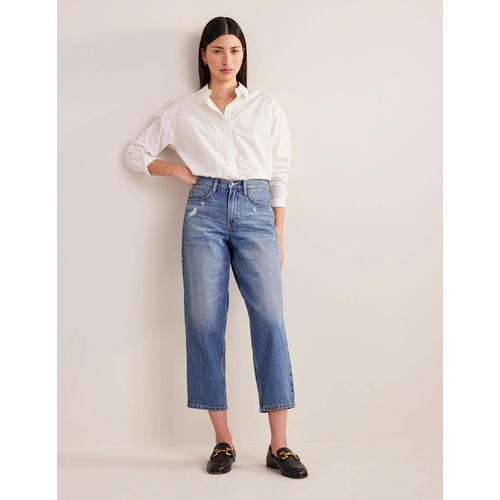 보덴 Boden Relaxed Tapered Jeans - Light Wash